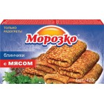 Блинчики МОРОЗКО с мясом, 420г Блинчики МОРОЗКО с мясом, 420г