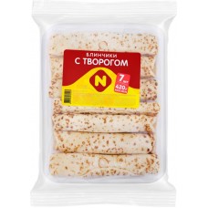Блинчики ОСТАНКИНО с творогом, 420г в магазинах Лента