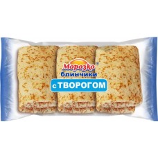 Блинчики МОРОЗКО с творогом, 210г в магазинах Лента