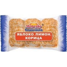 Блинчики МОРОЗКО с яблоком, лимоном и корицей, 210г в магазинах Лента