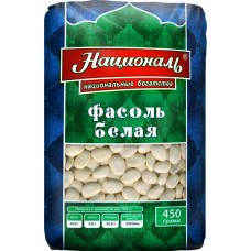 Фасоль белая НАЦИОНАЛЬ отборная калиброванная тип 1, 450г в магазинах Лента