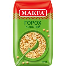 Горох колотый MAKFA шлифованный, 800г в магазинах Лента