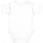 Боди детское LITTLE TIMES р. 86 белое, короткий рукав, Арт. EKL2205