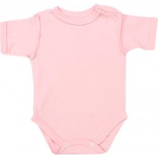 Боди детское LITTLE TIMES р. 56, короткий рукав, светло-розовое, Арт. EKL2205 в магазинах Лента