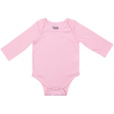 Боди детское LITTLE TIMES р. 86, длинный рукав, светло-розовое, Арт. EKL2209 в магазинах Лента
