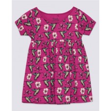 Платье для девочки LITTLE TIMES цвет малиновый, Арт. NK-2 в магазинах Лента