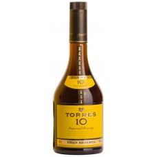 Бренди TORRES Gran Reserva 10, 38%, п/у, 0.7л в магазинах Лента