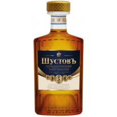 Коньяк ШУСТОВЪ Царская Коллекция Old History 5 лет 40%, 0.5л в магазинах Лента