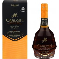 Бренди CARLOS l DE JEREZ SOLERA GRAN RESERVA 40%, п/у, 0.7л в магазинах Лента