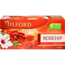 Чай травяной MILFORD Шиповник, 20пак в магазинах Лента Чай травяной MILFORD Шиповник, 20пак в магазинах Лента