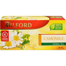Чай травяной MILFORD ромашка, 20пак в магазинах Лента