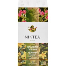 Чай зеленый NIKTEA Красная поляна, 25пак в магазинах Лента
