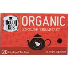 Чай черный ORGANIC English Breakfast, 20пак в магазинах Лента