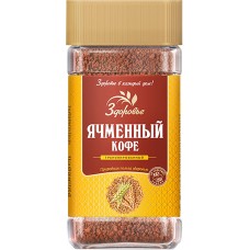 Напиток кофейный растворимый ЗДОРОВЬЕ Ячменный кофе гранулированный, 75г в магазинах Лента