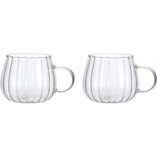 Набор кружек TALLER Elizabeth 350мл, боросиликатное стекло, Арт. TR-99331, 2шт в магазинах Лента
