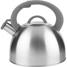 Чайник HOMECLUB со свистком, ручка soft-touch, нержавеющая сталь, индукция 3л Арт. 343820 в магазинах Лента