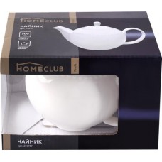 Чайник HOMECLUB Pearls, фарфор, 500мл, Арт. 236157 в магазинах Лента