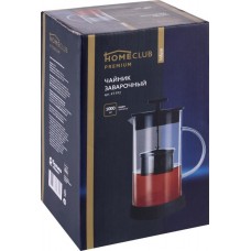 Чайник заварочный HOMECLUB Infuse, стекло, нержавеющая сталь, 1л, Арт. KT-FP2 в магазинах Лента
