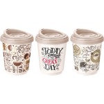 Термостакан PHIBO пластик с декором 300мл Арт. 433233232