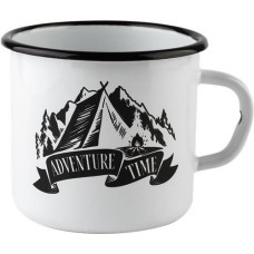 Кружка HITT эмалированная сталь, 400мл, в ассортименте в магазинах Лента