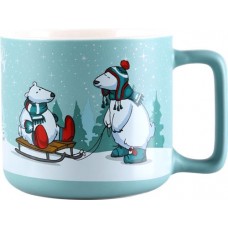 Кружка HOMECLUB Christmas 320мл, фарфор Арт. ED-c18 в магазинах Лента
