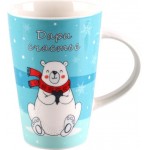 Кружка HOMECLUB Лесные гости 420мл, фарфор Арт. ED-c6 Кружка HOMECLUB Лесные гости 420мл, фарфор Арт. ED-c6