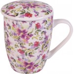 Кружка HOMECLUB с ситечком, 360мл, фарфор Арт. 206042