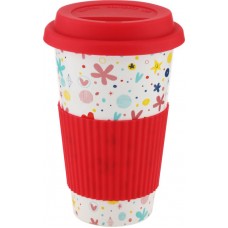 Кружка HOMECLUB To go, фарфор, 400мл в магазинах Лента