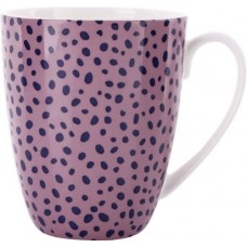 Кружка HOMECLUB Viola Dots 380мл, фарфор в магазинах Лента
