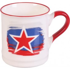 Кружка HOMECLUB Звезда 350мл, керамика, Арт. 236196 в магазинах Лента