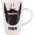 Кружка HOMECLUB Beard 420мл, фарфор, Арт. ED-c6