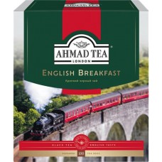 Чай черный AHMAD TEA English Breakfast, 100пак в магазинах Лента