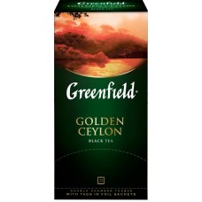Чай черный GREENFIELD Golden Ceylon, 25пак в магазинах Лента