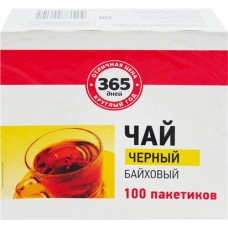 Чай черный 365 ДНЕЙ, 100пак в магазинах Лента
