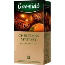 Чай черный GREENFIELD Christmas Mystery, 25пак в магазинах Лента