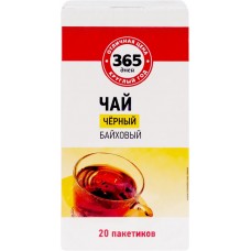 Чай черный 365 ДНЕЙ байховый, 20пак в магазинах Лента