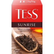 Чай черный TESS Sunrise листовой, 100г в магазинах Лента