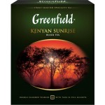 Чай черный GREENFIELD Kenyan Sunrise, 100пак