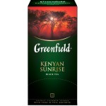Чай черный GREENFIELD Kenyan Sunrise, 25пак