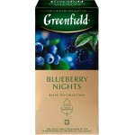 Чай черный GREENFIELD Blueberry Nights, 25пак