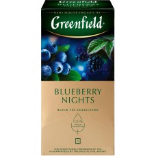 Чай черный GREENFIELD Blueberry Nights, 25пак в магазинах Лента