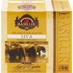Чай черный BASILUR Uva Цейлонский байховый, 100пак