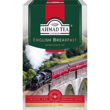 Чай черный AHMAD TEA English Breakfast листовой, 100г в магазинах Лента