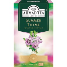 Чай черный AHMAD TEA Summer Thyme с чабрецом байховый листовой, 100г в магазинах Лента