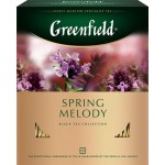 Чай черный GREENFIELD Spring Melody, 100пак