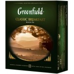 Чай черный GREENFIELD Classic Breakfast, 100пак
