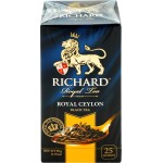 Чай черный RICHARD Royal Ceylon Цейлонский байховый, 25пак