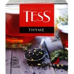 Чай черный TESS Thyme с чабрецом и цедрой лимона, 100пак