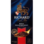 Чай черный RICHARD Royal English Breakfast байховый, 25пак