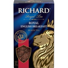 Чай черный RICHARD Royal English Breakfast, листовой, 90г в магазинах Лента
